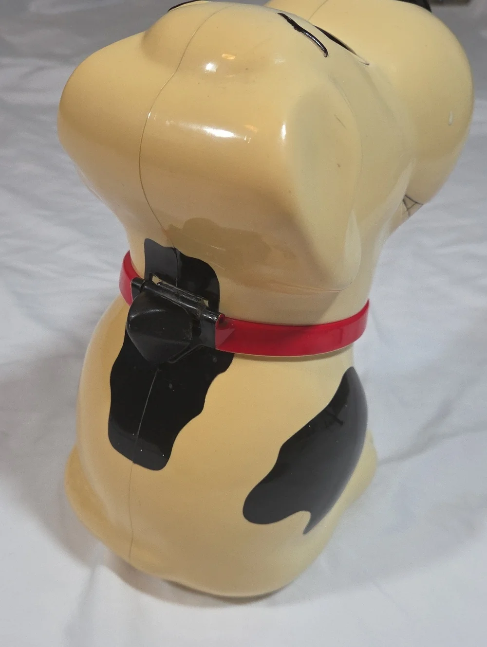 Barking Dog Treat Jar Vintage 1991 Fundamental Smiling Puppy Barks WORKS